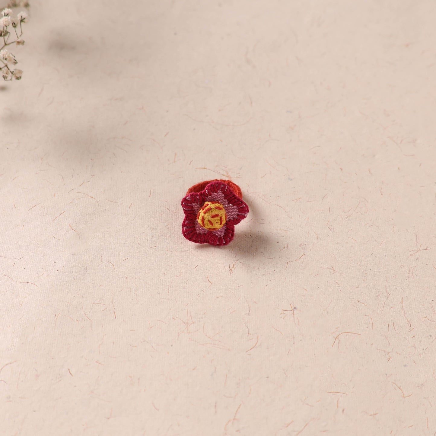 Flower - Handmade Fab Artwork Ring 31