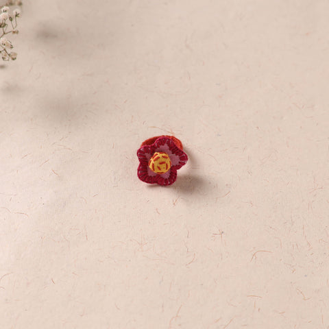 Flower - Handmade Fab Artwork Ring 31