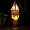 Greenkraft Ghoomar Handcrafted Bamboo Lantern for Home Decor 35