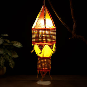 Greenkraft Ghoomar Handcrafted Bamboo Lantern for Home Decor 35