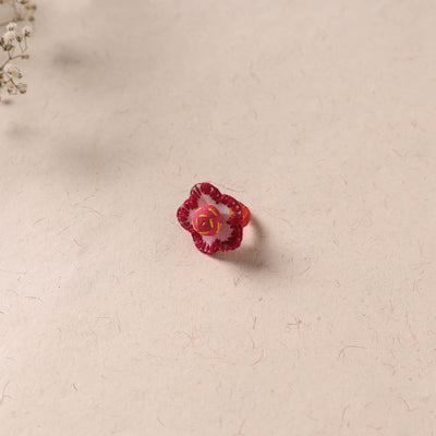 Flower - Handmade Fab Artwork Ring 32