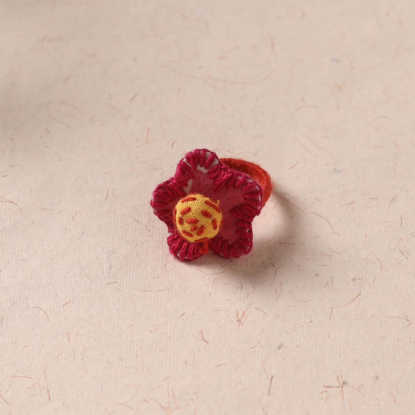 Flower - Handmade Fab Artwork Ring 34
