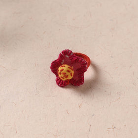 Flower - Handmade Fab Artwork Ring 34
