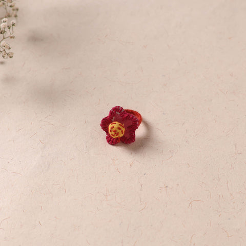 Flower - Handmade Fab Artwork Ring 34