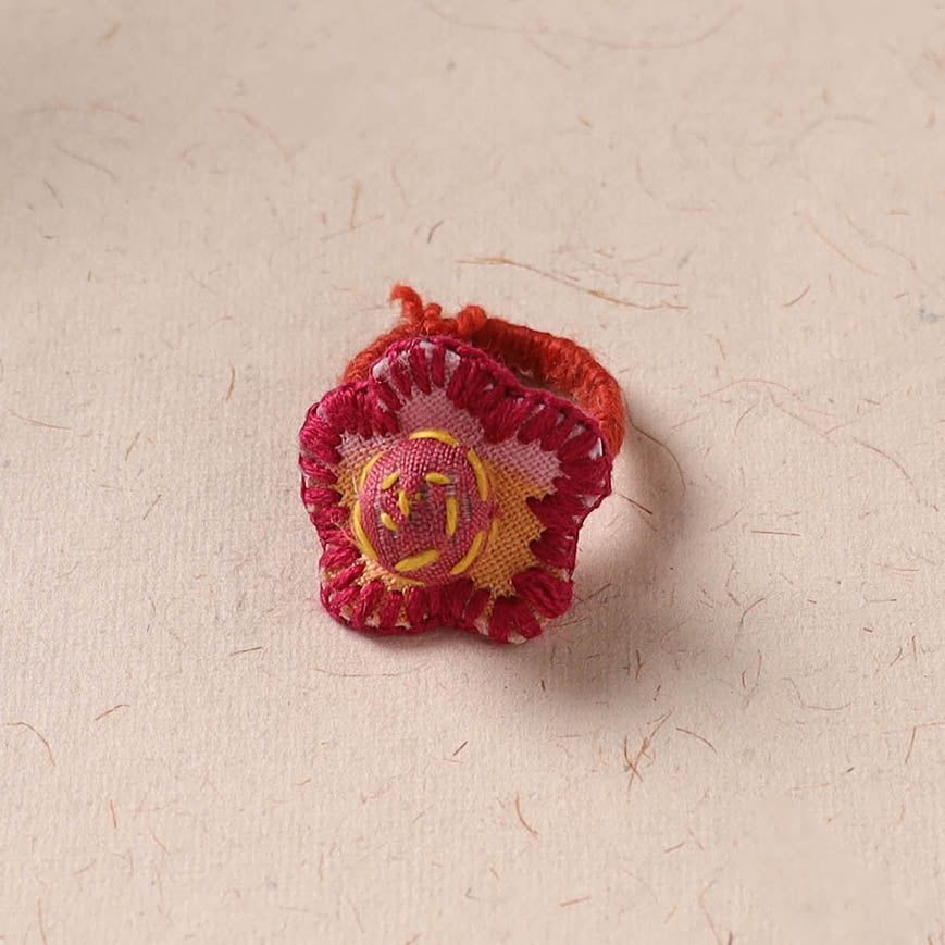 Flower - Handmade Fab Artwork Ring 35