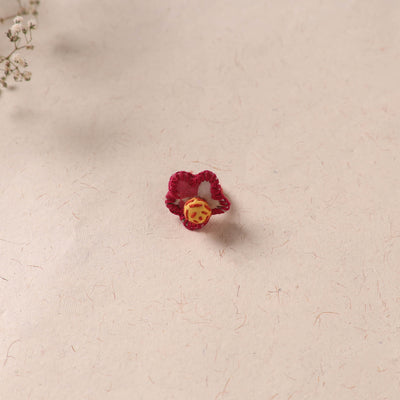 Flower - Handmade Fab Artwork Ring 37