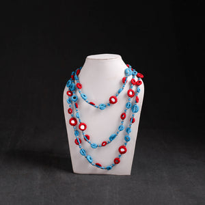 Multicolor - lambani thread & mirror work necklace 27