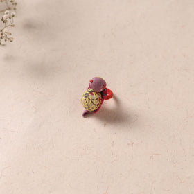 Tortoise - Handmade Fab Artwork Ring 38