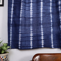 Blue - Tie & Dye Cotton Shibori Curtain for Window (Set of 2) 43