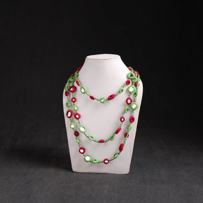 Lambani Thread & Mirror Work Necklace 25