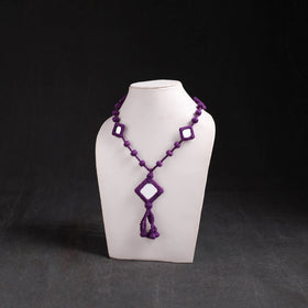 Lambani Thread & Mirror Work Necklace 21