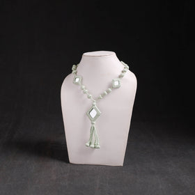 Lambani Thread & Mirror Work Necklace 19