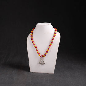 Lambani Threadwork Coin Pendant Necklace 15