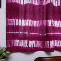 Purple - Tie & Dye Cotton Shibori Curtain for Window (Set of 2) 25