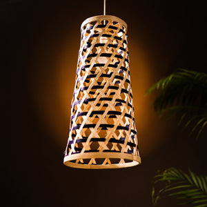 Greenkraft Velune Handcrafted Bamboo Lamp for Home Decor 49