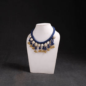 Lambani Thread & Seashell Work Necklace 11