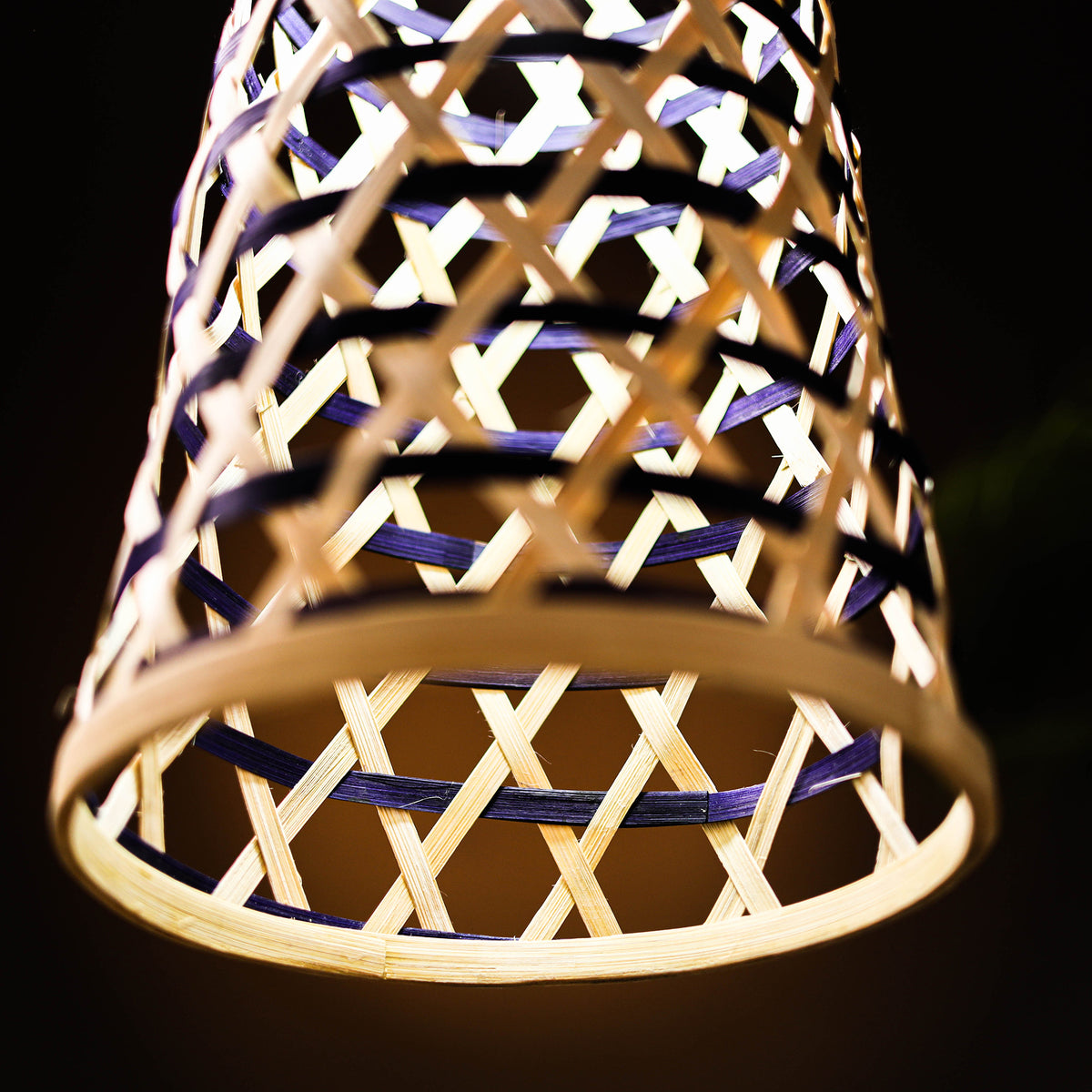 Greenkraft Velune Handcrafted Bamboo Lamp for Home Decor 49