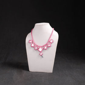 Lambani Thread & Mirror Work Necklace 08