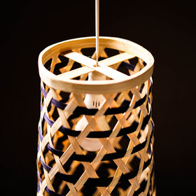 Greenkraft Velune Handcrafted Bamboo Lamp for Home Decor 49