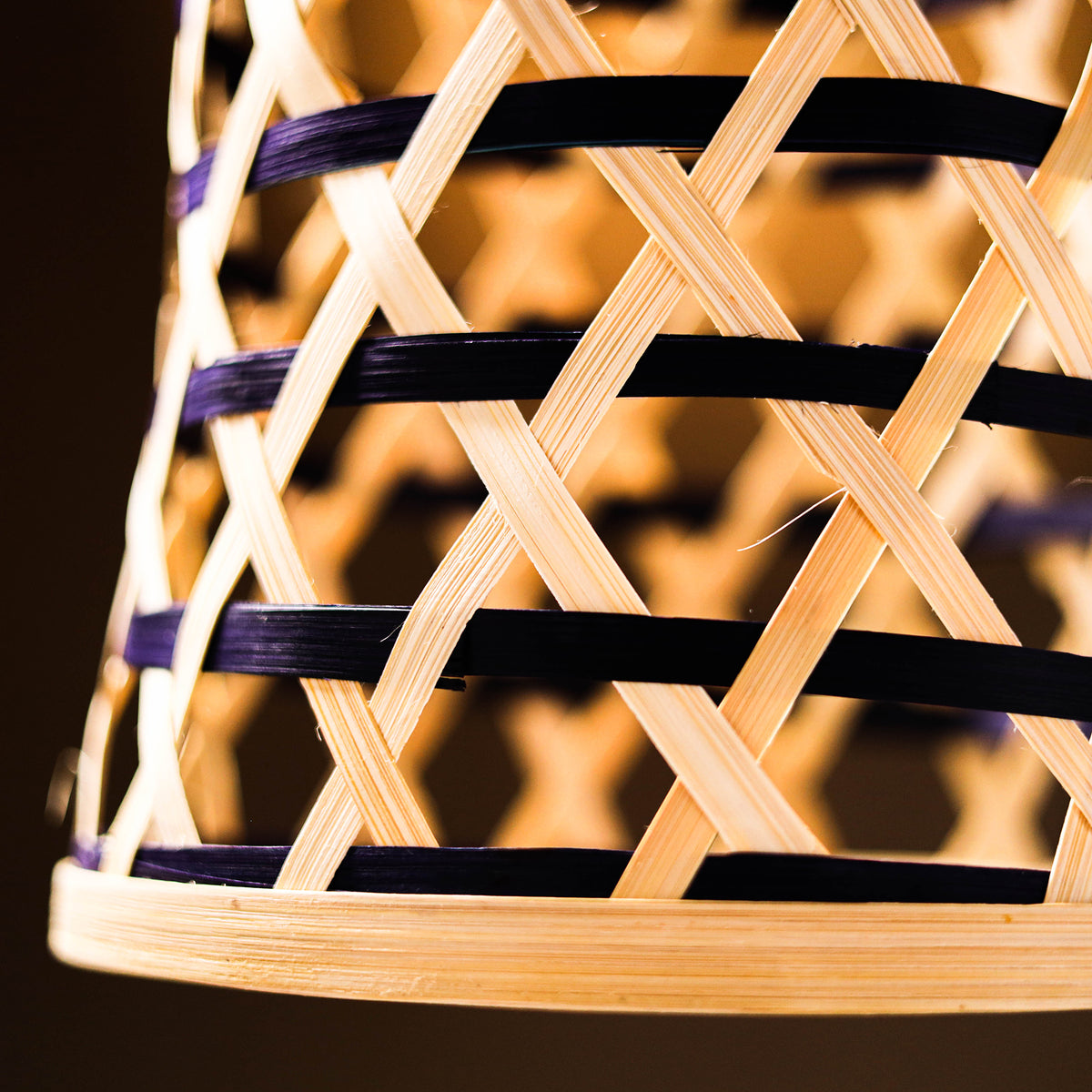 Greenkraft Velune Handcrafted Bamboo Lamp for Home Decor 49