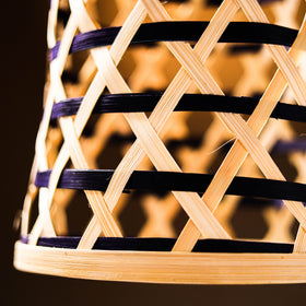 Greenkraft Velune Handcrafted Bamboo Lamp for Home Decor 49