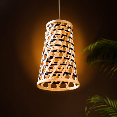 Greenkraft Velune Handcrafted Bamboo Lamp for Home Decor 52