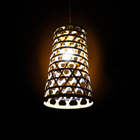 Greenkraft Velune Handcrafted Bamboo Lamp for Home Decor 52