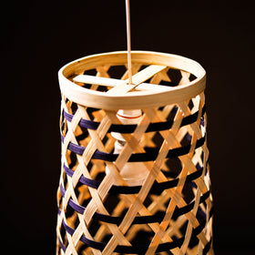 Greenkraft Velune Handcrafted Bamboo Lamp for Home Decor 52