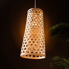 Greenkraft Velune Handcrafted Bamboo Lamp for Home Decor 51
