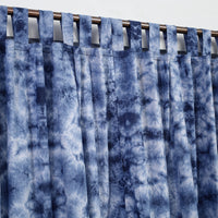 Blue - Tie & Dye Cotton Shibori Curtain for Door (Set of 2) 21