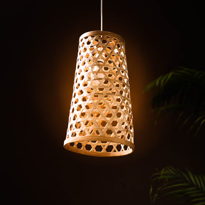 Greenkraft Velune Handcrafted Bamboo Lamp for Home Decor 48