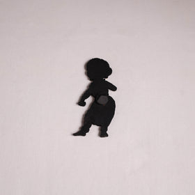 Dancing Doll Handpainted Wooden Fridge Magnet 09