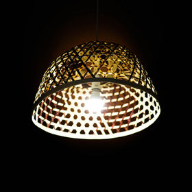 Greenkraft Zorel Handcrafted Bamboo Lampshade for Home Decor 47