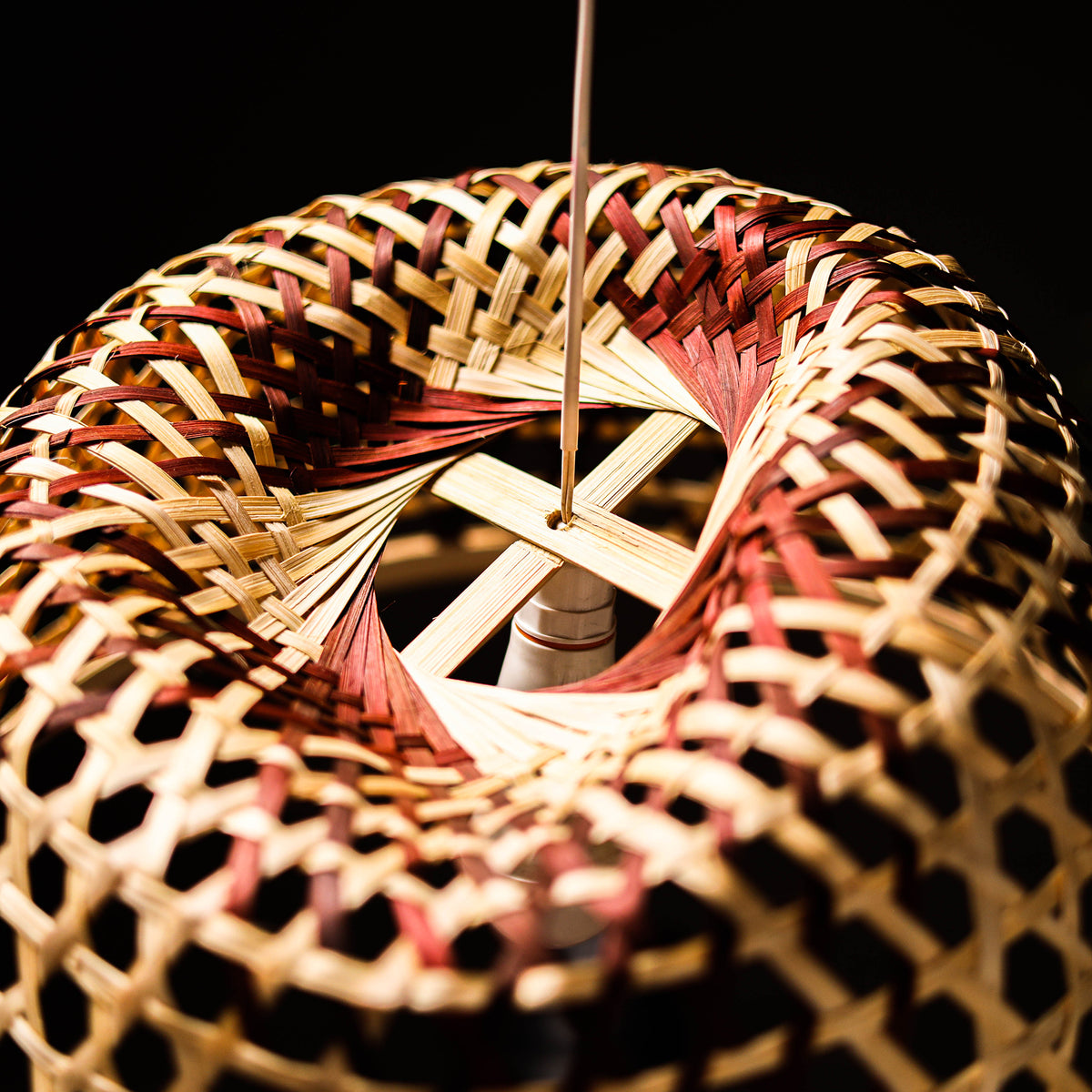 Greenkraft Zorel Handcrafted Bamboo Lampshade for Home Decor 47