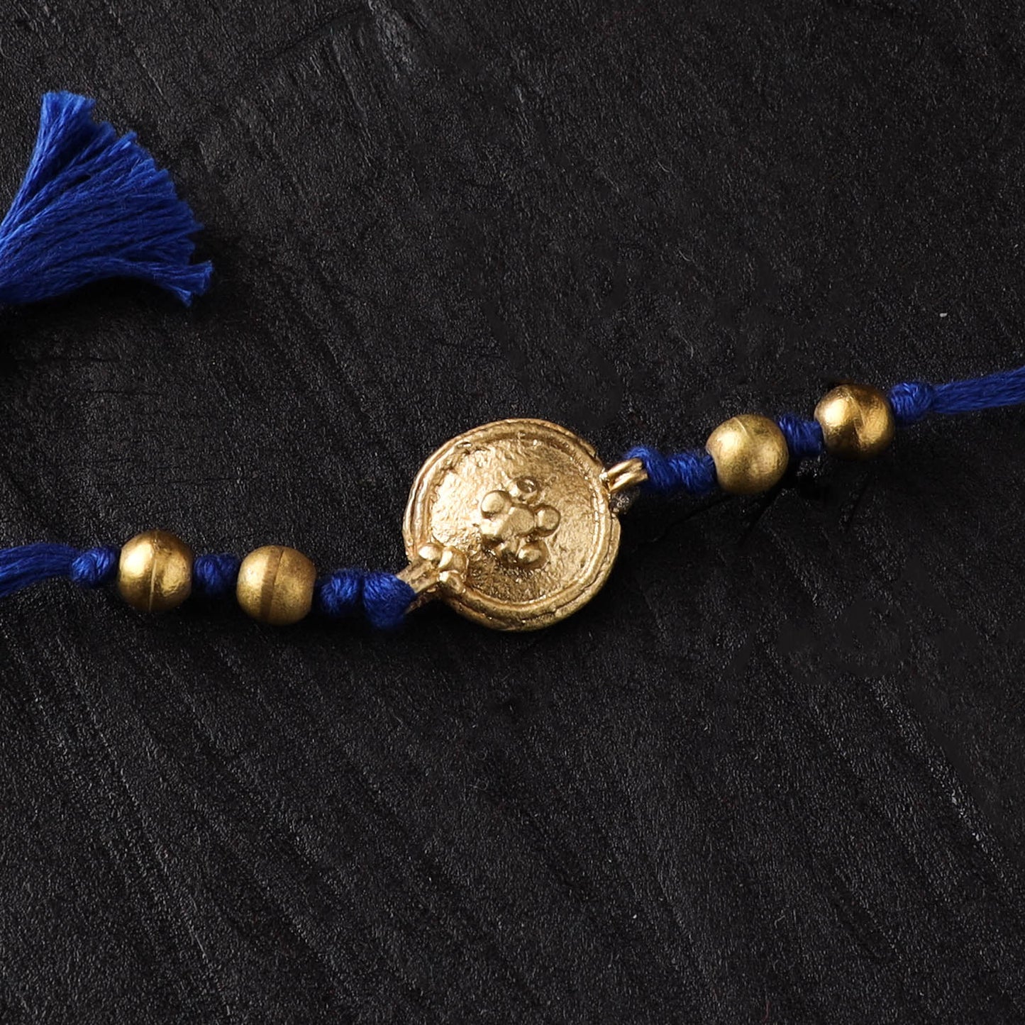 Tribal Dokra Brass Rakhi by Miharu 18