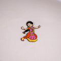 Dancing Doll Handpainted Wooden Fridge Magnet 05