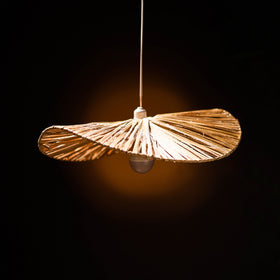 Greenkraft Petal Handcrafted Banana Bark Lampshade for Home Decor 63