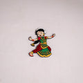 Dancing Doll Handpainted Wooden Fridge Magnet 06