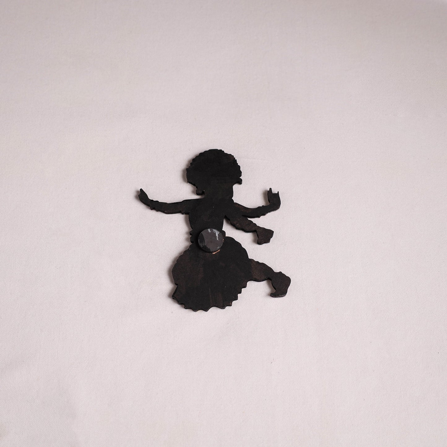 Dancing Doll Handpainted Wooden Fridge Magnet 06