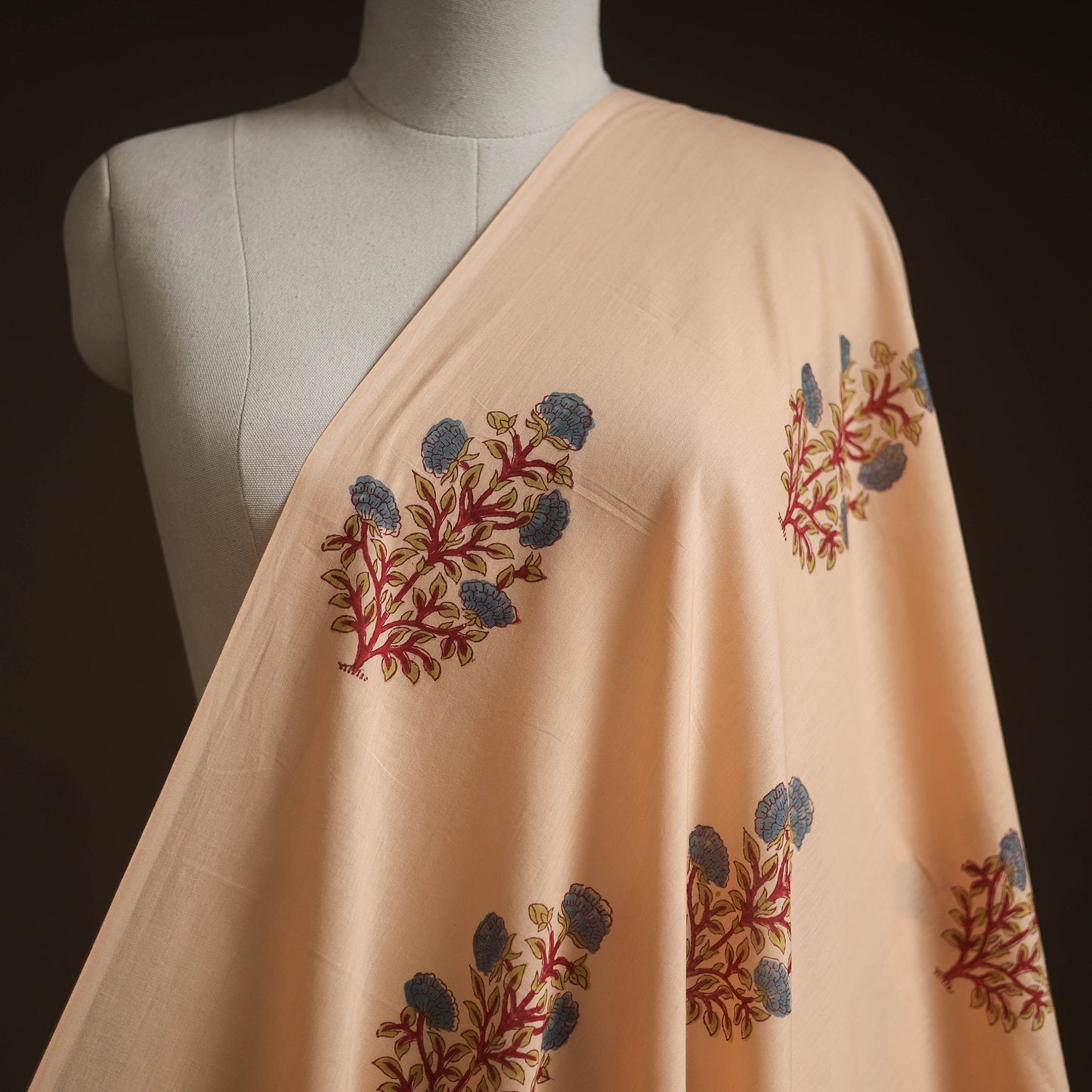 Hand Block Print Cotton Sanganeri Fabric 19