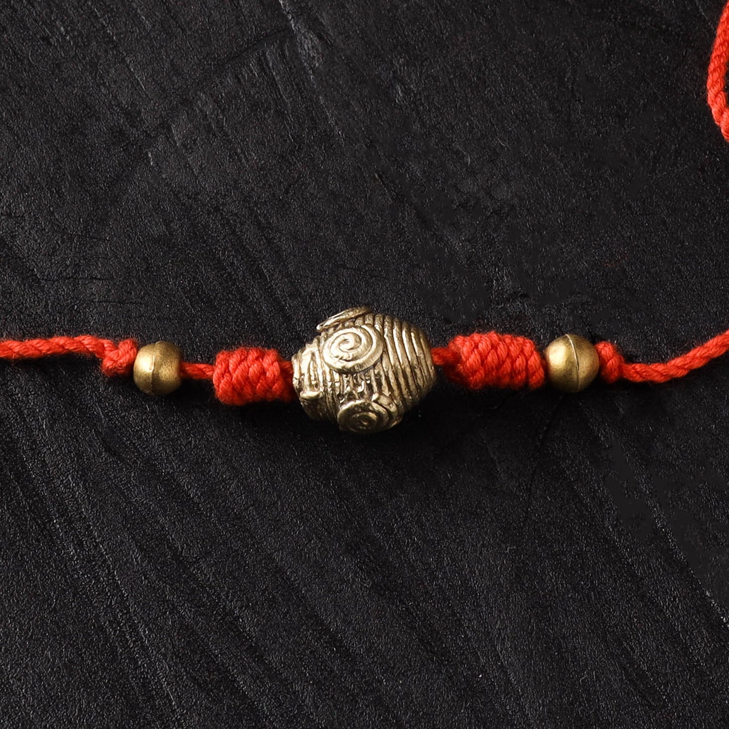 Tribal Dokra Brass Rakhi by Miharu 15