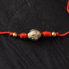 Tribal Dokra Brass Rakhi by Miharu 15