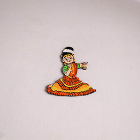 Dancing Doll Handpainted Wooden Fridge Magnet 11