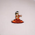 Dancing Doll Handpainted Wooden Fridge Magnet 12