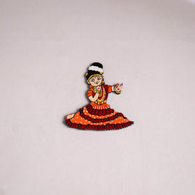 Dancing Doll Handpainted Wooden Fridge Magnet 12