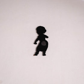 Dancing Doll Handpainted Wooden Fridge Magnet 13