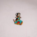 Dancing Doll Handpainted Wooden Fridge Magnet 07
