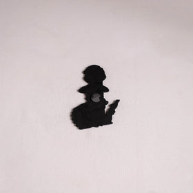 Dancing Doll Handpainted Wooden Fridge Magnet 07