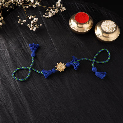 Tribal Dokra Brass Rakhi by Miharu 19