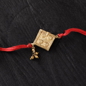 Tribal Dokra Brass Rakhi by Miharu 56